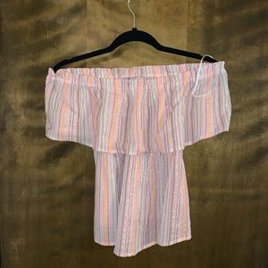 Lucky brand • off the shoulder blouse